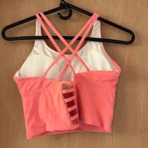 NVGTN Matrix Bra Coral NWOT